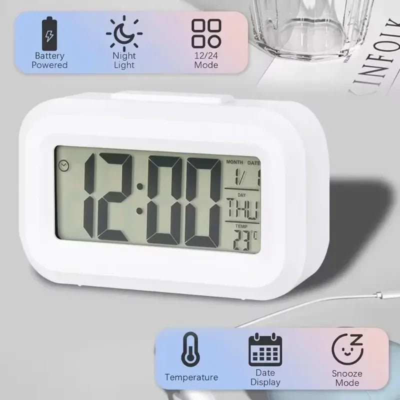 LED Digital Wake Up Alarm Clock